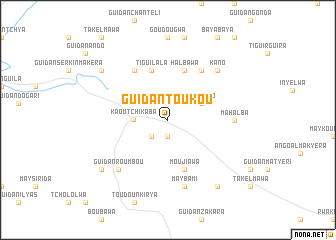 map of Guidan Toukou