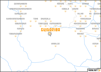 map of Guidariba