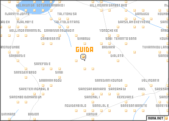 map of Guida