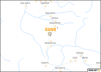 map of Guida