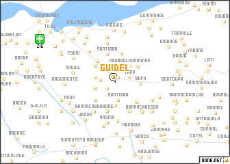 map of Guidel