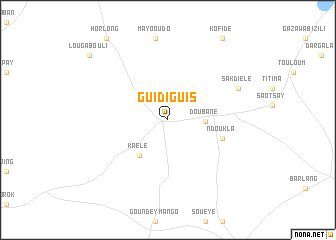 map of Guidiguis