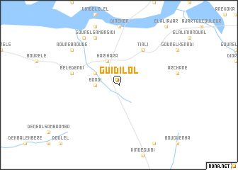 map of Guidilol