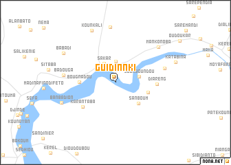 map of Guidinnki