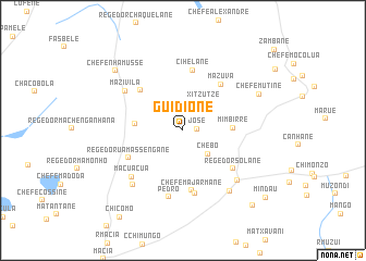 map of Guidione