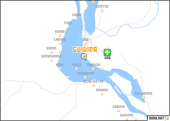 map of Guidira