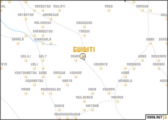 map of Guiditi