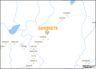 map of Guidokété