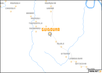 map of Guidouma
