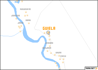 map of Guiela