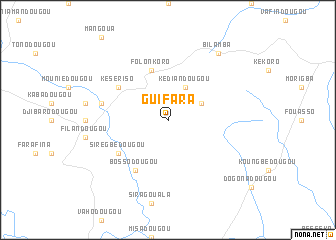 map of Guifara