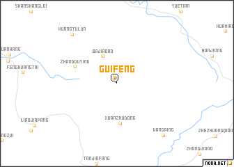 map of Guifeng