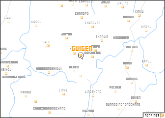 map of Guigen