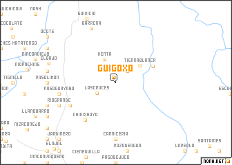 map of Guigoxo