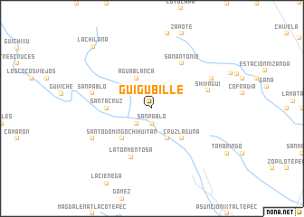 map of Guigubille