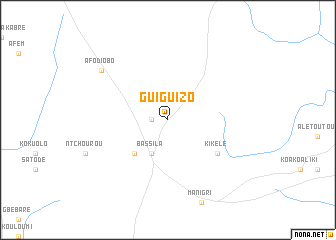 map of Guiguizo