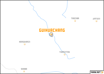 map of Guihuachang