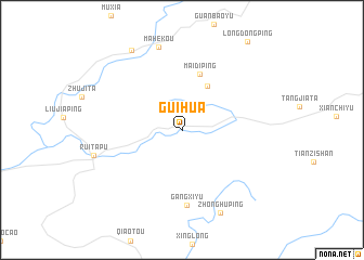 map of Guihua