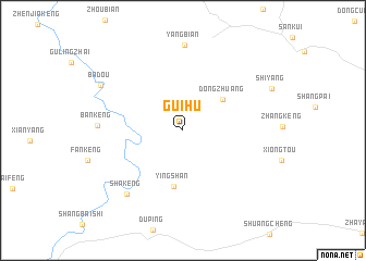 map of Guihu