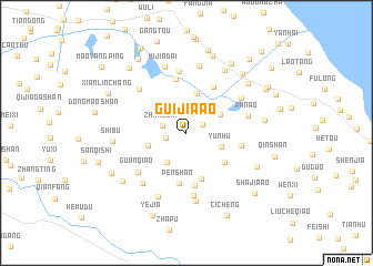 map of Guijia\