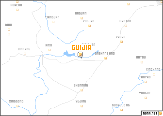 map of Guijia