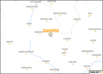 map of Guikeng