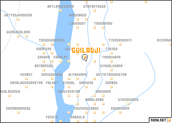 map of Guiladji