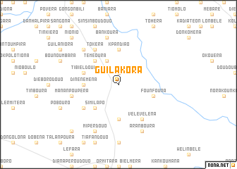 map of Guilakora