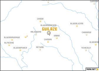 map of Guiláze