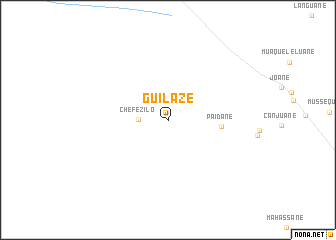 map of Guilaze