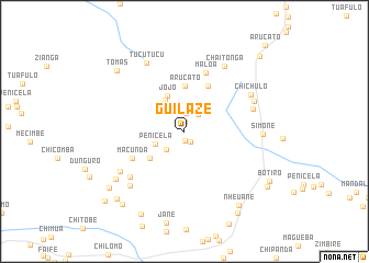 map of Guilaze