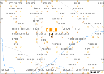 map of Guila