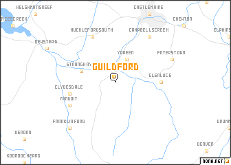 map of Guildford