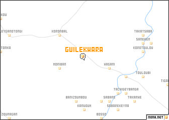 map of Guilé Kwara