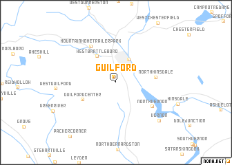 map of Guilford