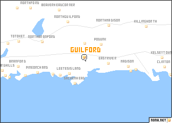 map of Guilford
