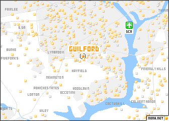 map of Guilford