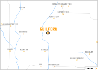 map of Guilford