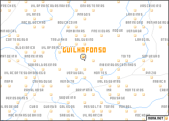 map of Guilhafonso