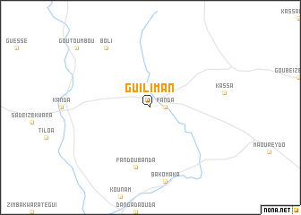 map of Guiliman