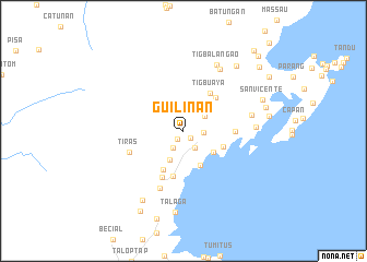 map of Guilinan