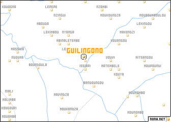 map of Guilingono