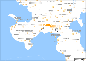 map of Guilisan