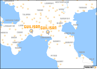 map of Guilisan