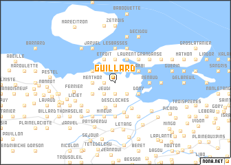 map of Guillard