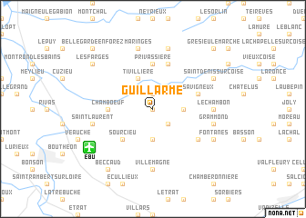 map of Guillarme