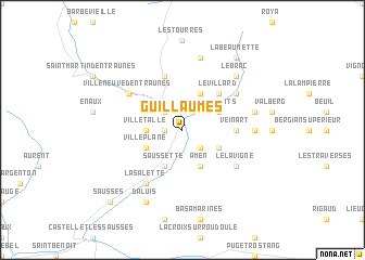 map of Guillaumes