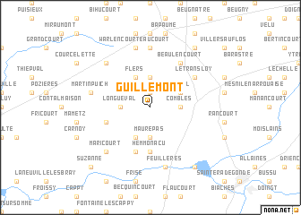 map of Guillemont