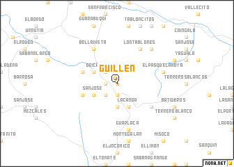 map of Guillén