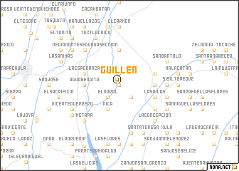 map of Guillén